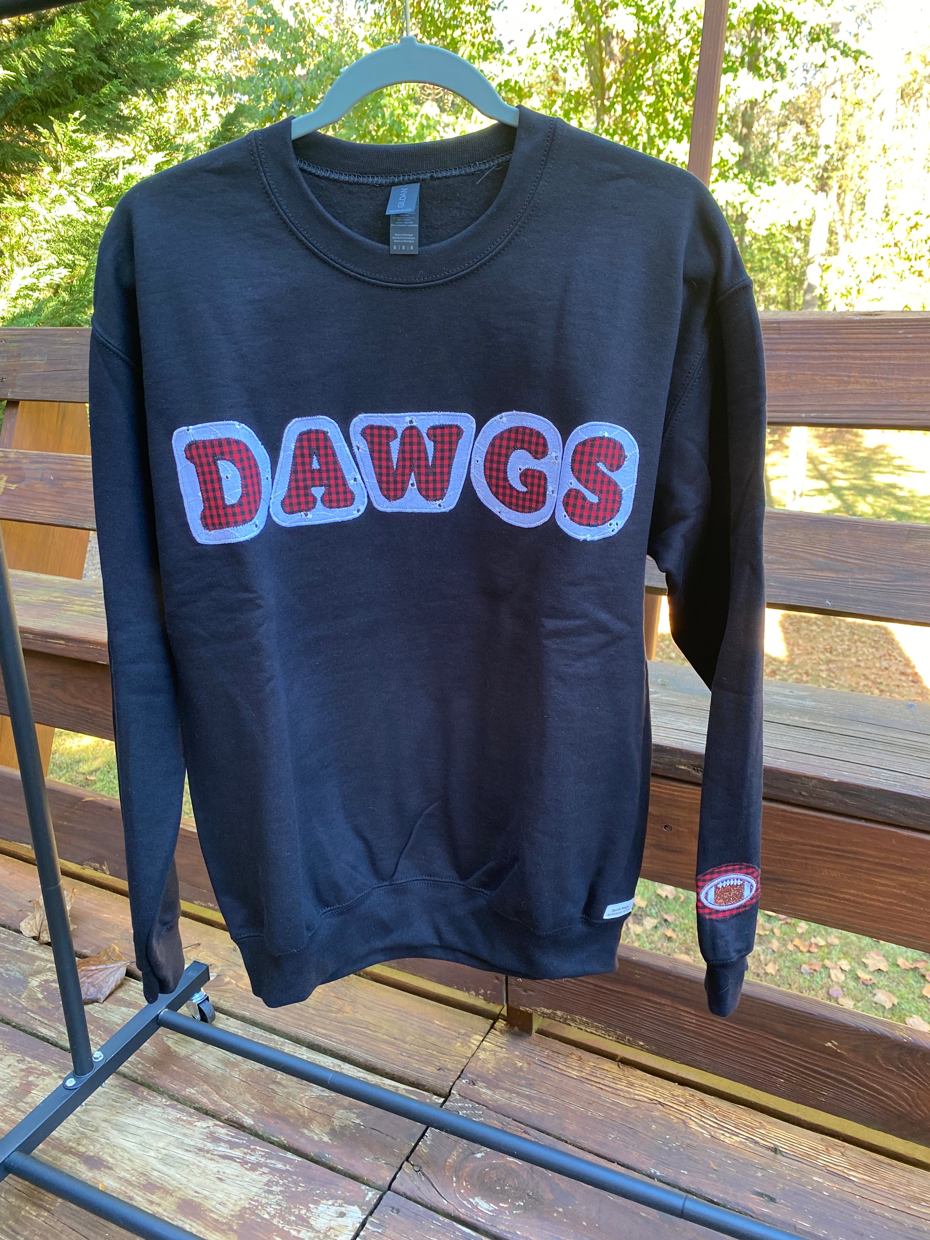 Georgia Dawgs Football Sweatshirt
